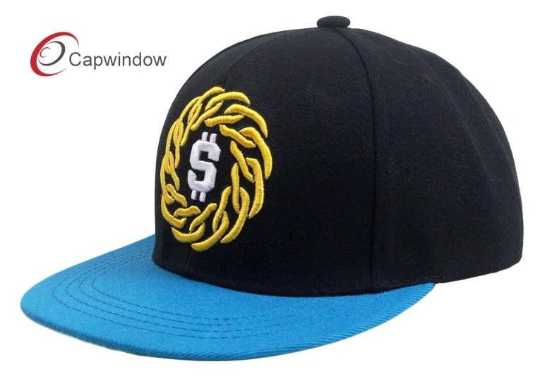 Custom 3D bordados OEM Snapback Hat Cap (01525)