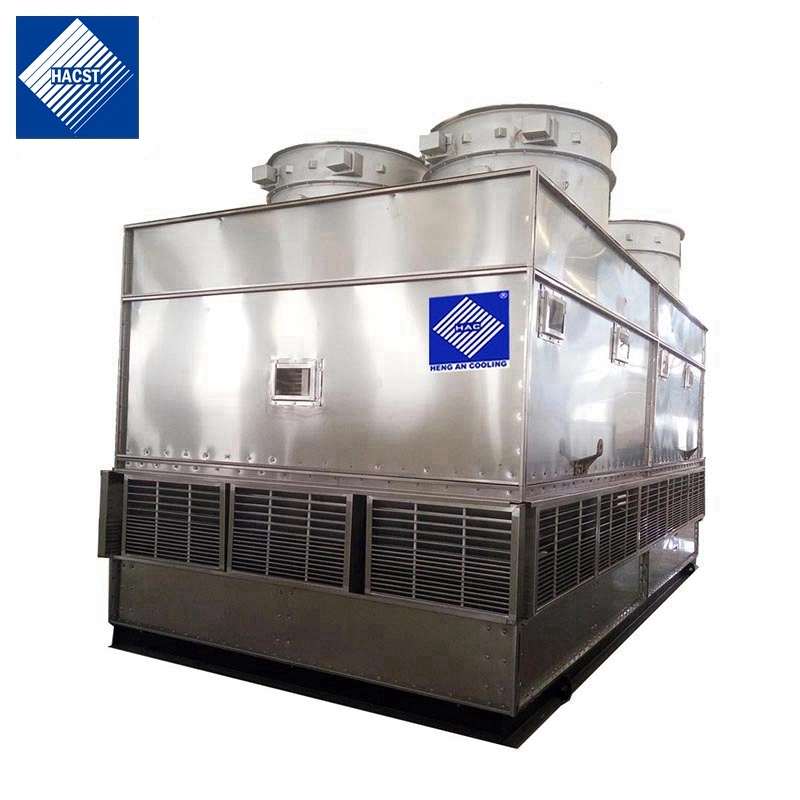 China mejor venta R717 Industrial R507 R22 R404 Condensador evaporativo contraflujo de freón 595kw de refrigeración de amoniaco