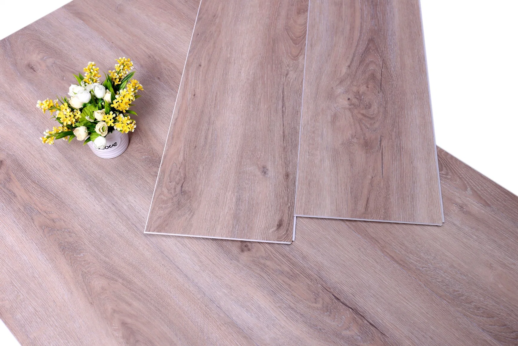 Embossed Surface Engineered Spc Rigid Plank Click Vinyl Flooring