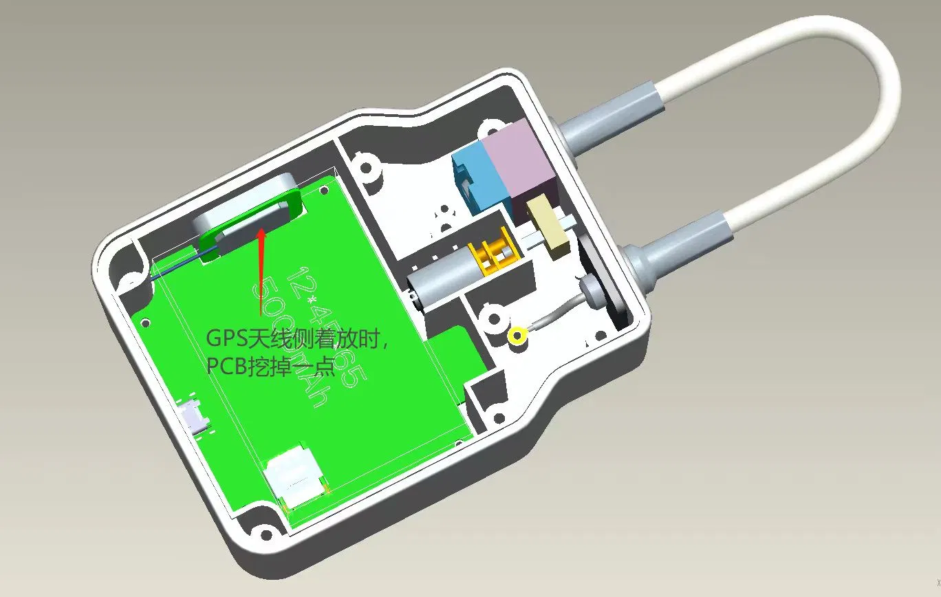 4G LTE GSM Kundenspezifisches GPS Container Vorhängeschloss