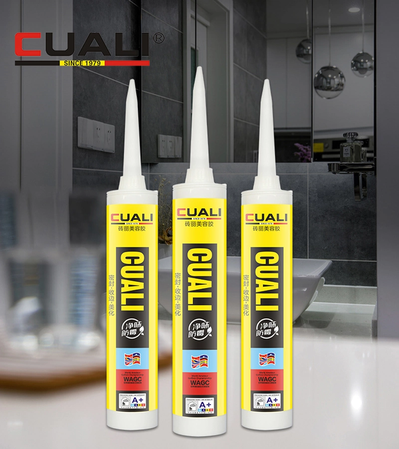 Colorful Elastic Sealing Rubber Silicone Sealant with Strong Adhesion