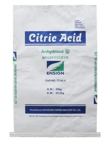 Citric Acid Anhydrous 30-100 Mesh with Competitive Price