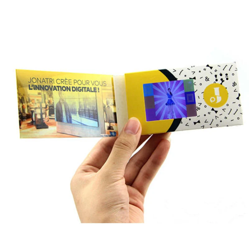 Promotional LCD Video Promotional Card for Marketing Busness