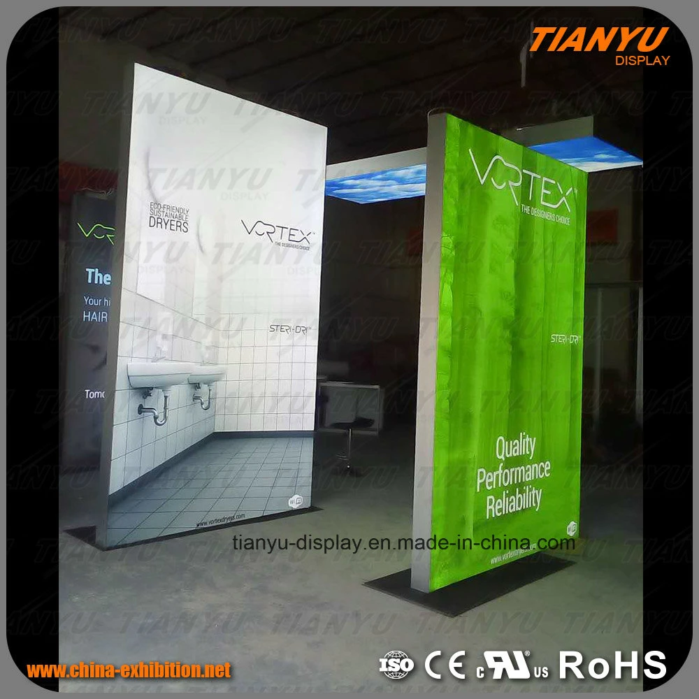 Portable Exhibition Stand 3*3 Trade Show Platform Display Booth Expo Stall Good Quality