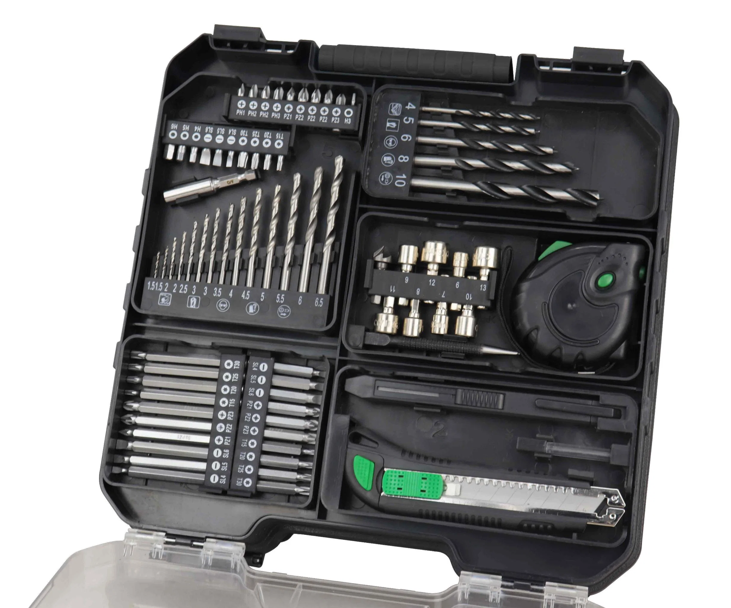 BGX 20V Li-ion battery power bits socket 87pcs impact drill tools set