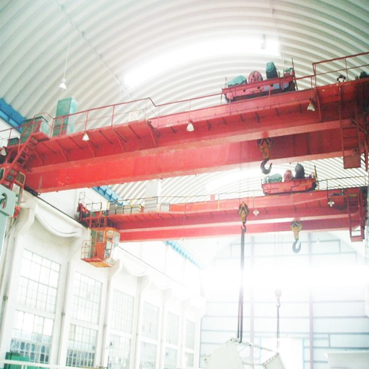 Heavy Duty Qd 5-50/10t Hanger Hook Double Girder Beam Overhead/Bridge Crane