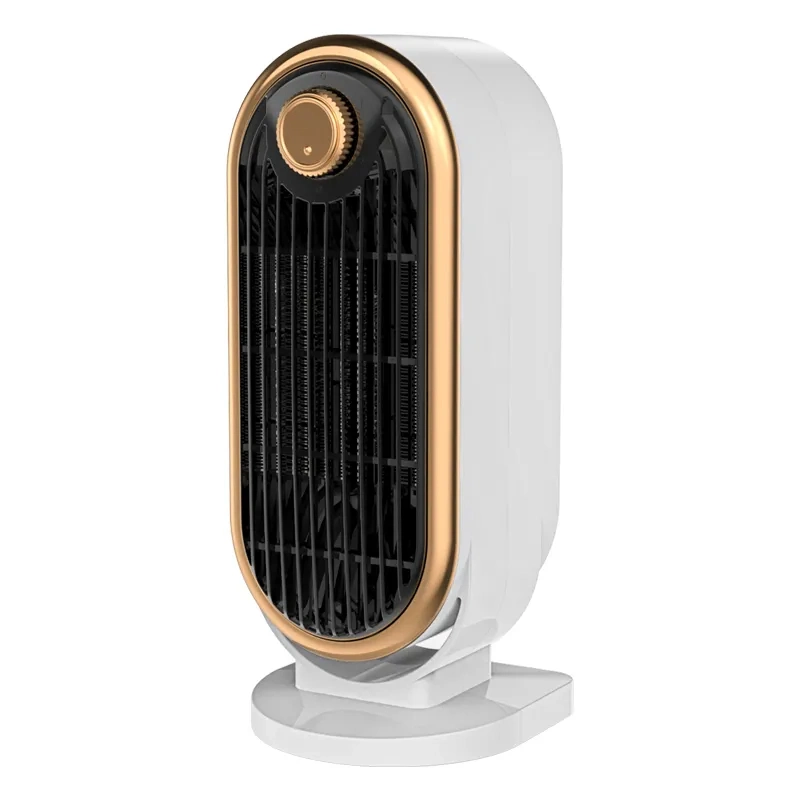 New Mini Heater Adjustable Thermostat PTC Ceramic Element Heating Portable Fan Heater for Home