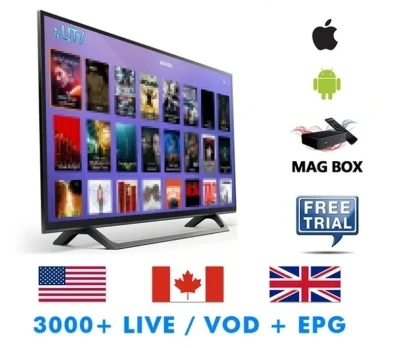 Mundo IPTV IPTV de Suscripción de 6 meses1/3/6/12 Mes M3U lista para todos los países smartphone Android TV Box PC de los canales de prueba gratis