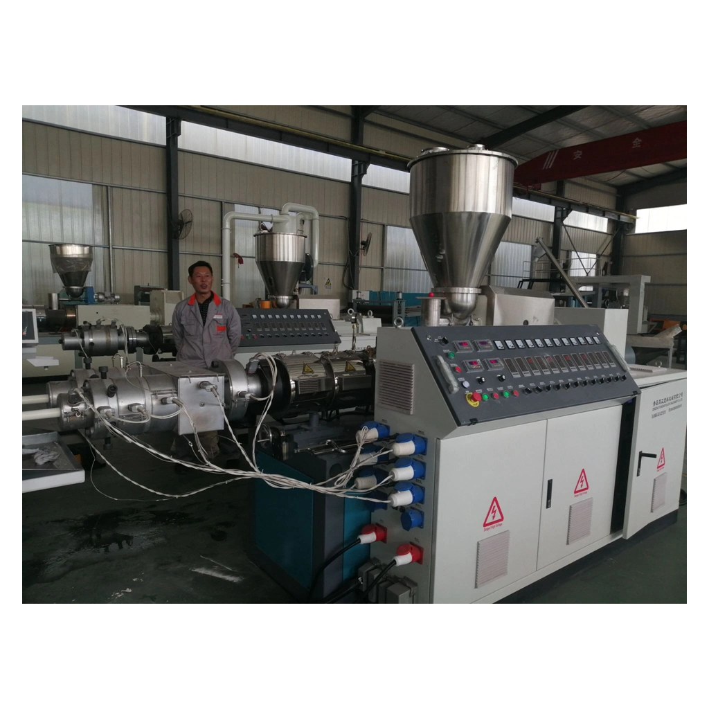 CPVC/UPVC/PVC Pipe Making Line /PVC CPVC UPVC Material Conduit Gas Water Supply and Drainage Pipe Extrusion Production Line