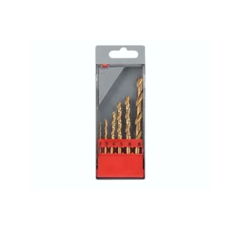 6PCS Twist Drill Bit Set