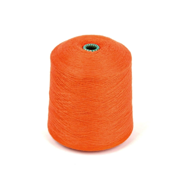 KingEagle Orange 48/2 Nylon PBT viscosa núcleo hilado para punto