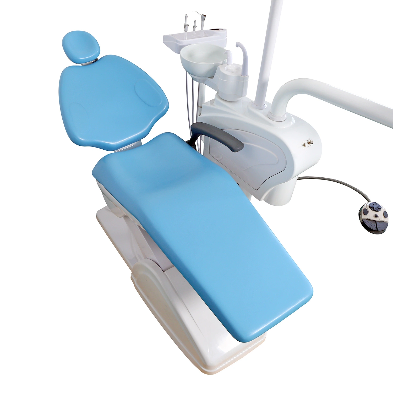 Dental Chair Unit with LED Sensor Light Lamp Dental Handpiece