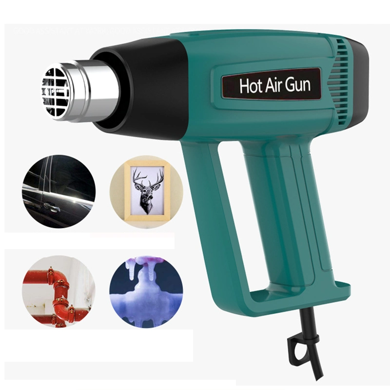 2000W Heat Gun Power Hand Tools Temperatur einstellbare digitale Anzeige Heißluftpistole 113