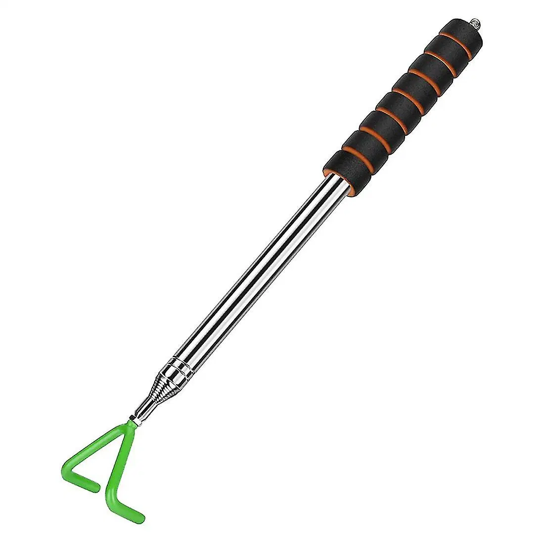 Disc Golf Retriever Grabber Extra Long 10 Feet Portable Telescoping Pole with Durable Hook