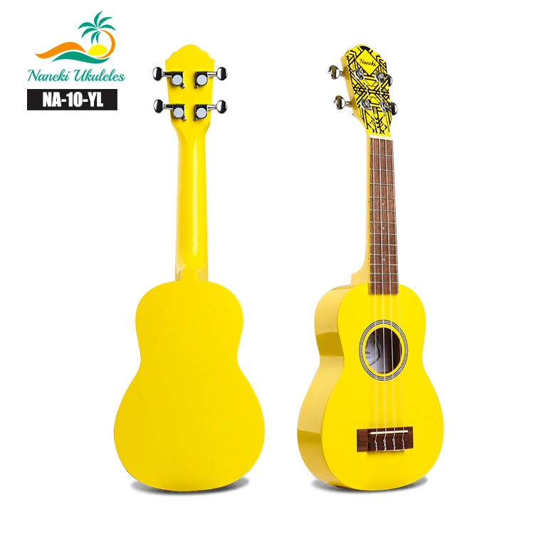 La soprano OEM laminado de 21 pulgadas Instrumentos musicales a los niños Ukulele para regalos