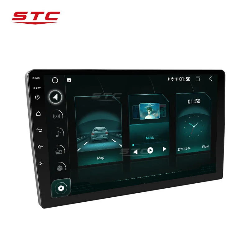 Hottest 9/10 Inch Car Android Stereo Radio Slim Body Multifunctional System Touch Screen Stereo Video Car Android DVD Player