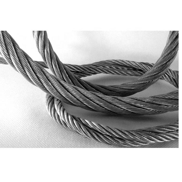 BS Standard 6X19 Fibre Core Steel Wire Rope for Excavator/Petroleum Drilling/Shaft Hoisting