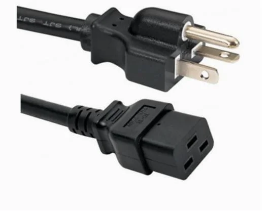 USA NEMA 6-20p Plug to IEC 320 C19 Power Cord Cable Leads 20A 250V Used in American Us Canada America Market