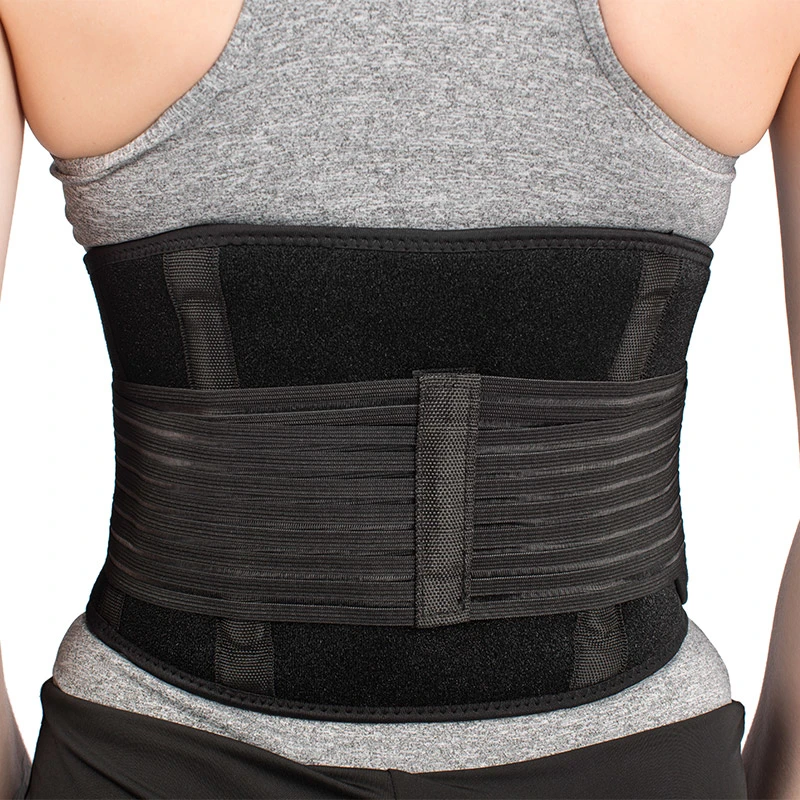 Nano-Tech Tourmaline Waist Belt Self-Heating Support Magnetic Therapy Lumbar Waist Brace for Health Care