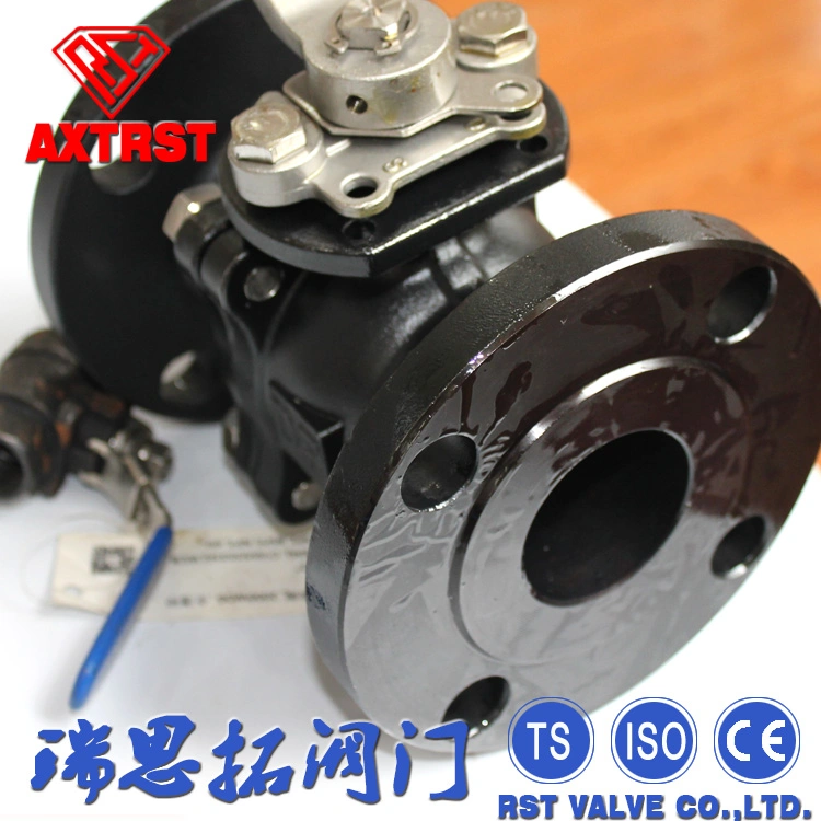 Wcb with ISO Pad 2PC Flange Ball Valve Rst Industrial Equipment & Components ANSI