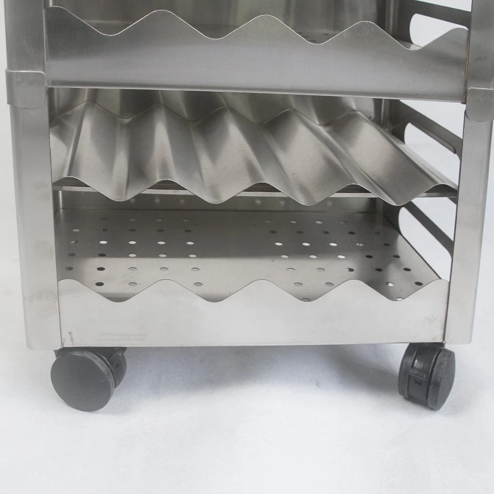 Heavybao Commercial Stainless Steel Storage Red Wine Transfer Trolley for Restaurant