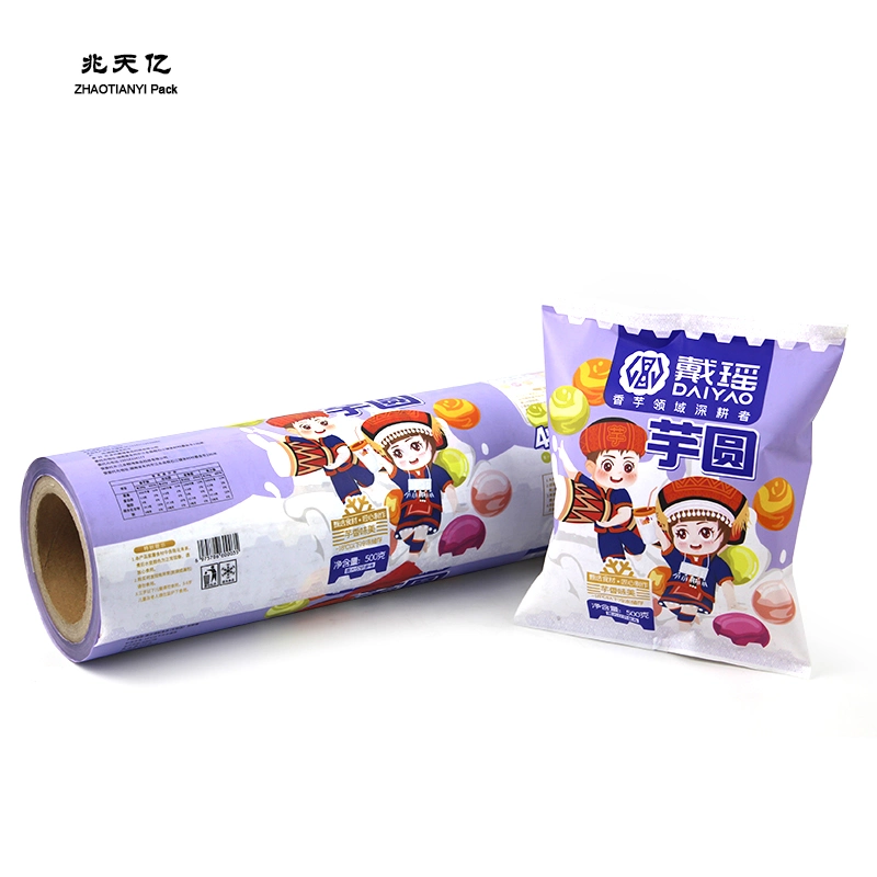 Flexible Customized Low Temperature Heat Sealable Food Grade Plastic OPP+Mopp Packaging Film Roll for Freezer Food