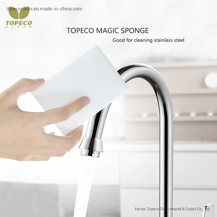 Topeco Durable Direct Factory Nano Cleaner Foam Cleaning Magic Sponge Free Sample