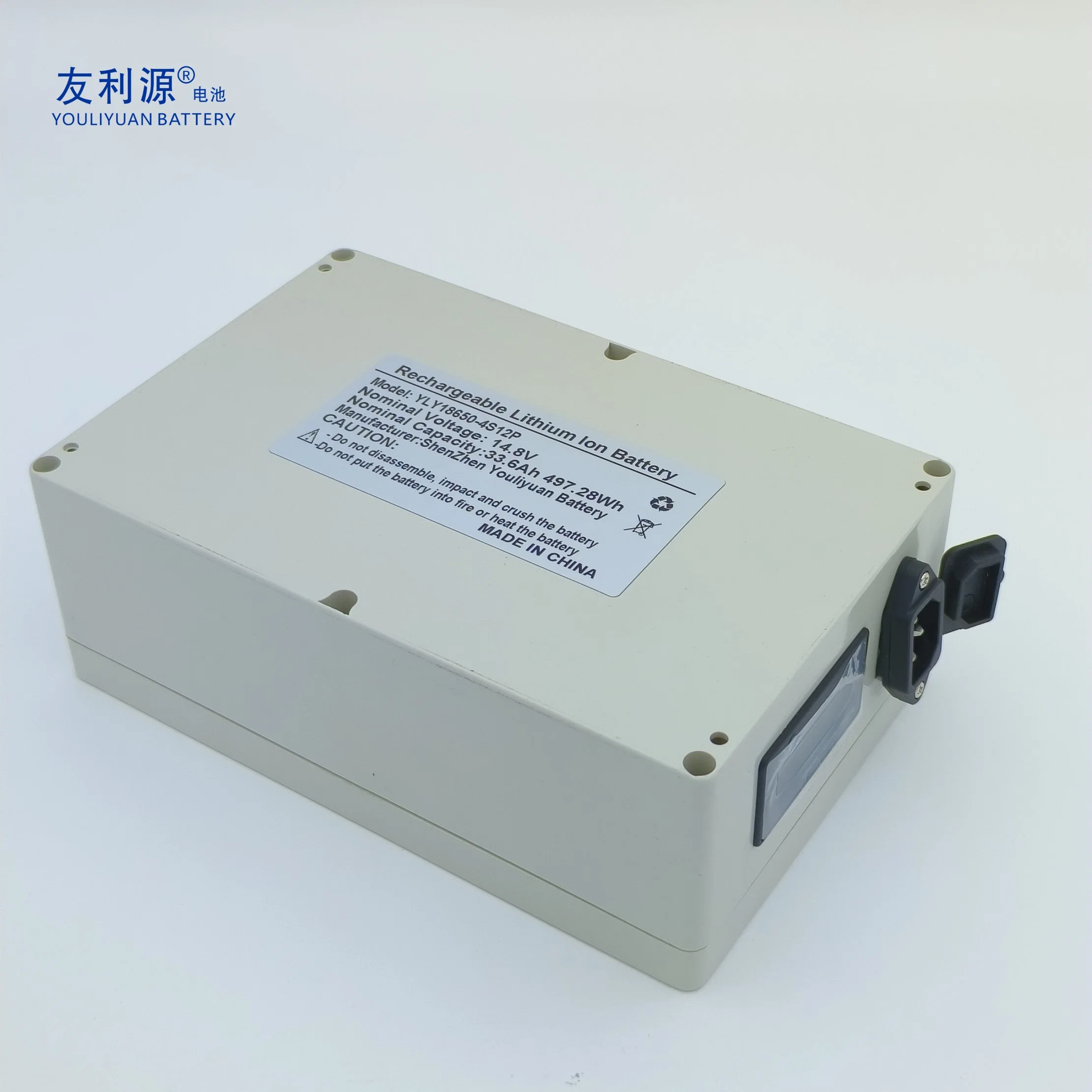 OEM ODM Deep Cycle Lithium Iron Phosphate Battery 12V 24V 48V 33.6ah 40ah 50ah Low Self-Discharge 18650/32700 LiFePO4 Battery for Electric Scooter