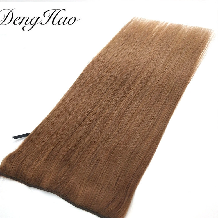 Double Drawn Hair Extensions Newly Hair Extention Peruvian Wholesale/Supplier Price Halo Hair Extension