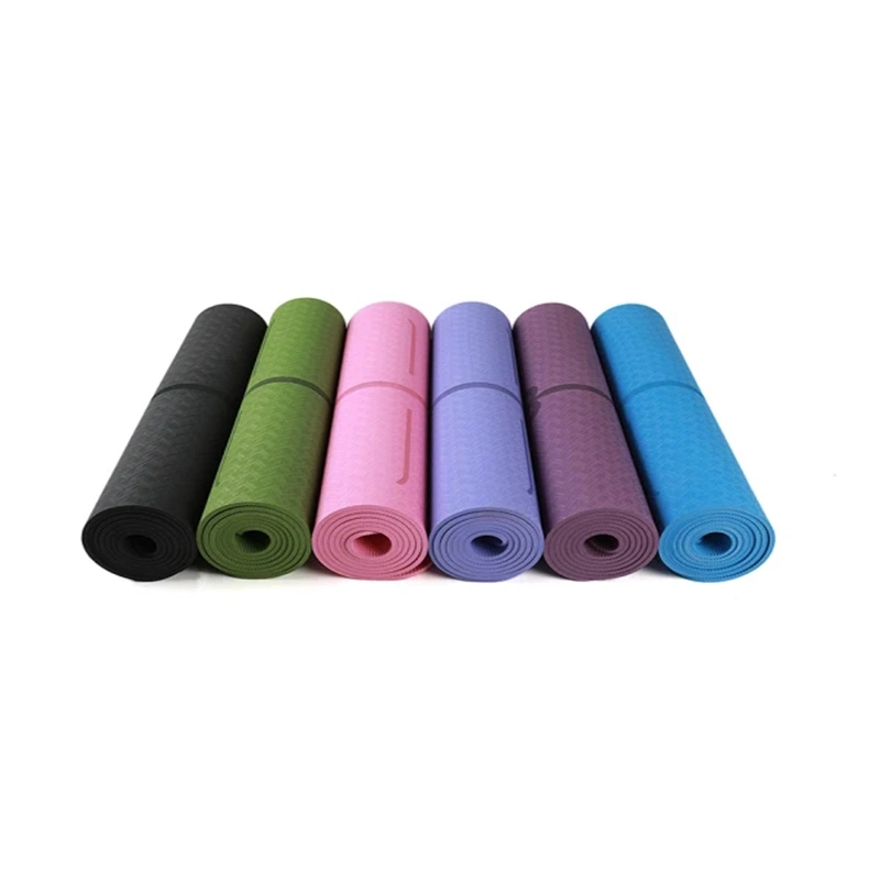 TPE High Elastic Eco-Friendly Fitness Indoor Exercise Pilates Exercise Yoga Mat