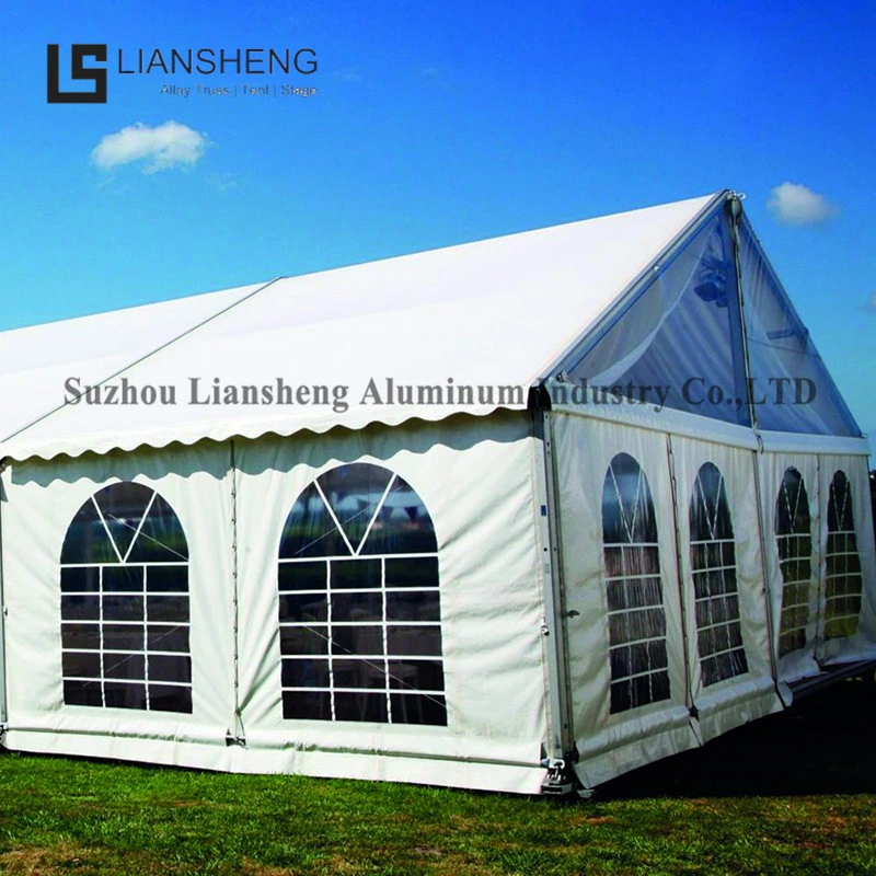Snow Resistant Temporary Strong Big Aluminum Outdoor Building Canopy 15X30m Prefabricated Warehouse Tent