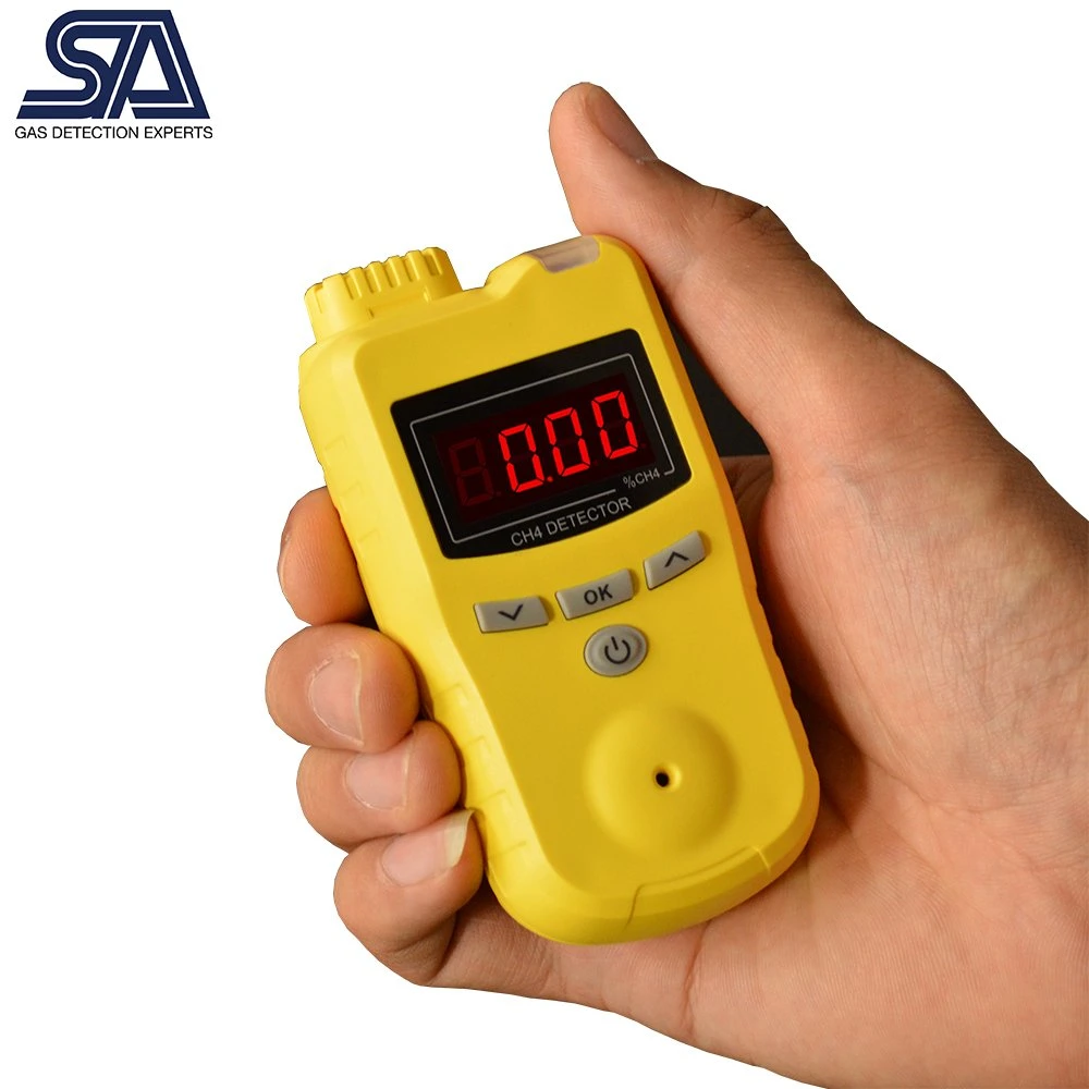 Combustible Gas Leak Detector Natural Methane Gas Alarm with Sound Light