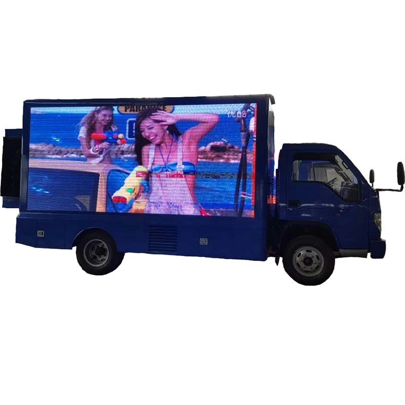 3 Side Outdoor LED P5 Digital Mobile Vehicle