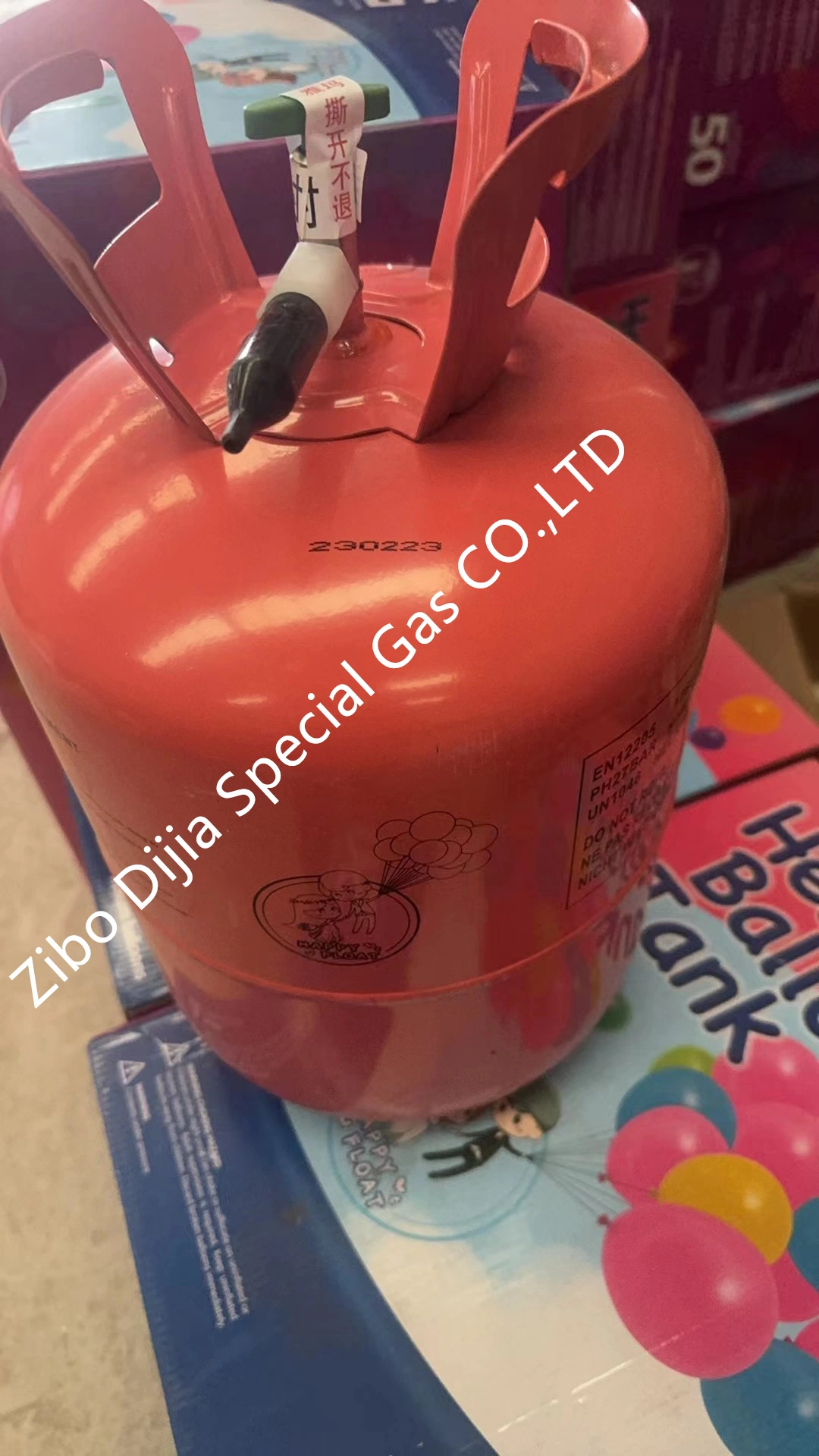 Helium Gas for Balloon Filling