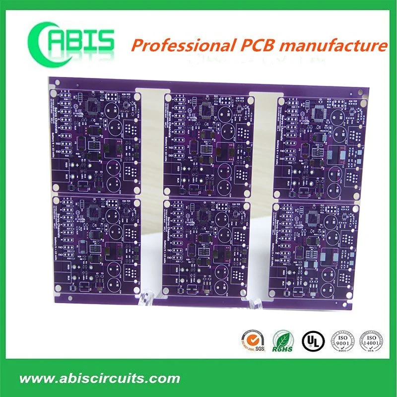 Placa de circuito de PCB ni/Au Gold de una capa cerámica en alimentación Electrónico