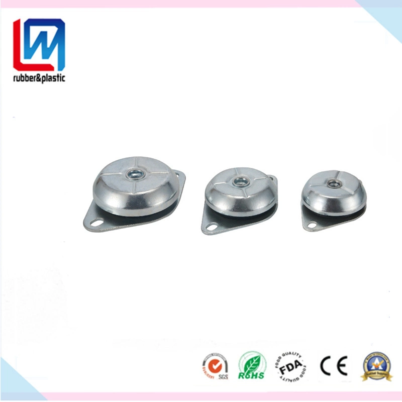 200kg, 400kg 600kg 800kg Rubber Metal Part Rubber Mounting for Machinery, Auto