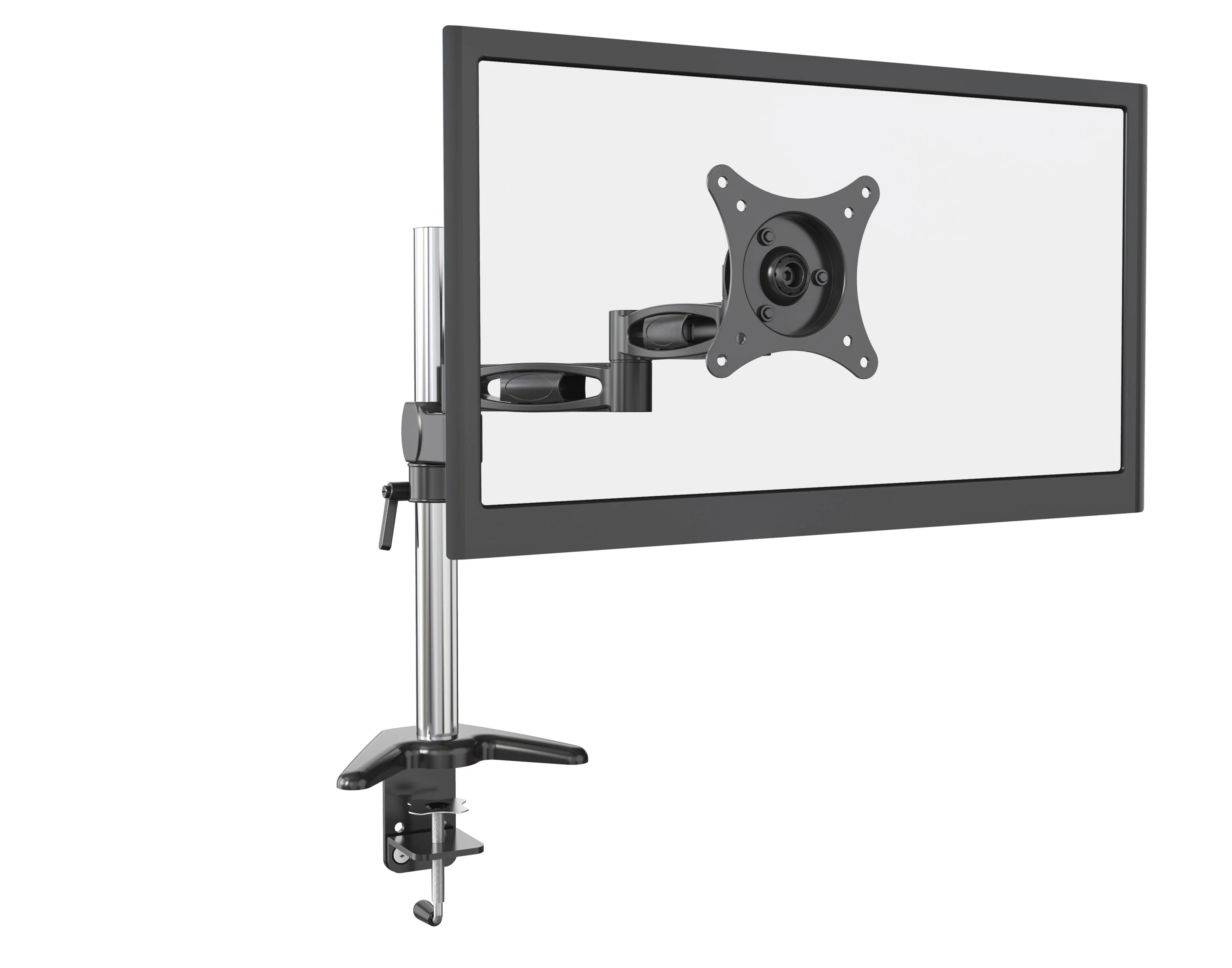 V-Mounts Single Monitor Height Adjustable Monitor Mount Arm for Desk Vm-D22