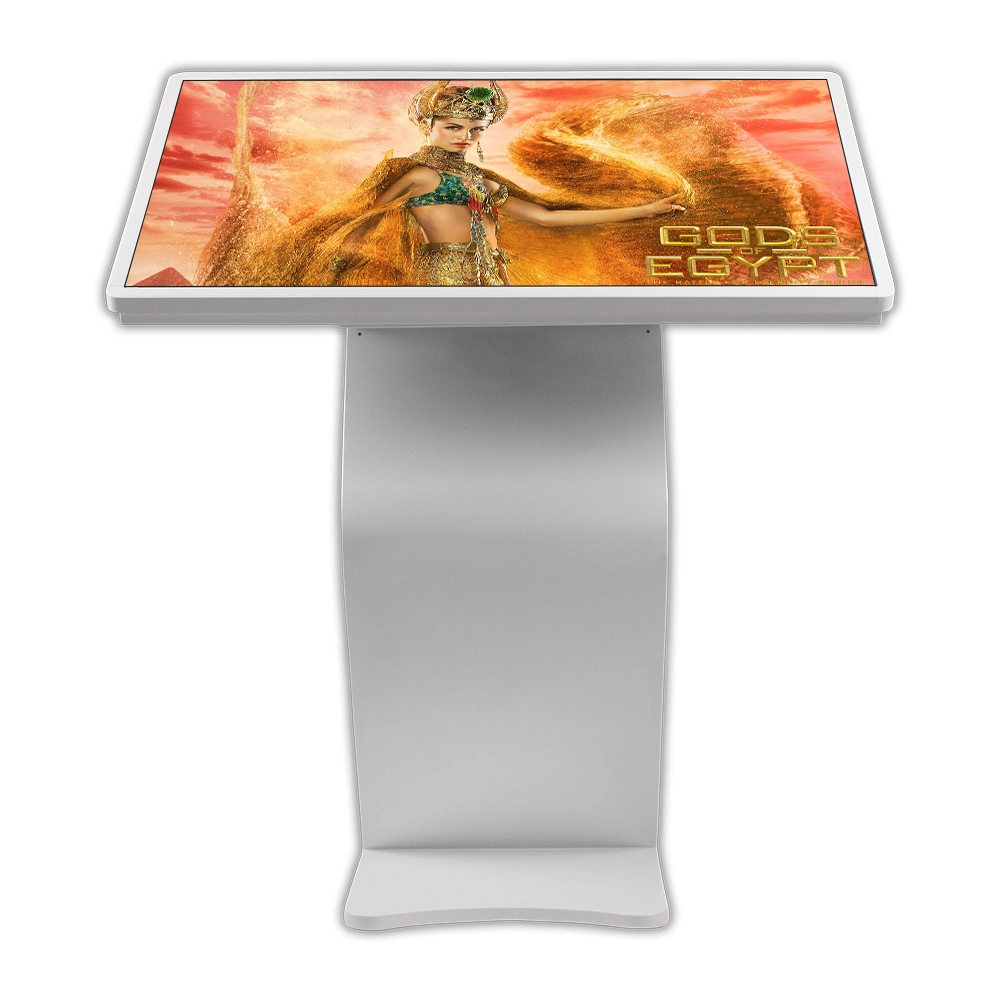 43 Inch Kiosk 2022 New Free Stand Cheap Price Digital LCD Display with Medium Format Camera