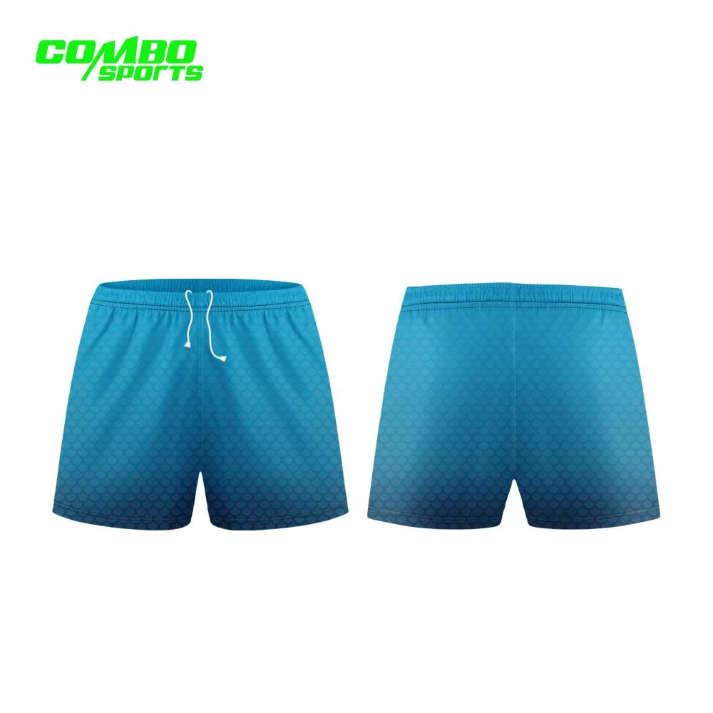 Professional Durable Sublimation Club Rugby Short Men Fashion Cut and Sewn Rugby Short