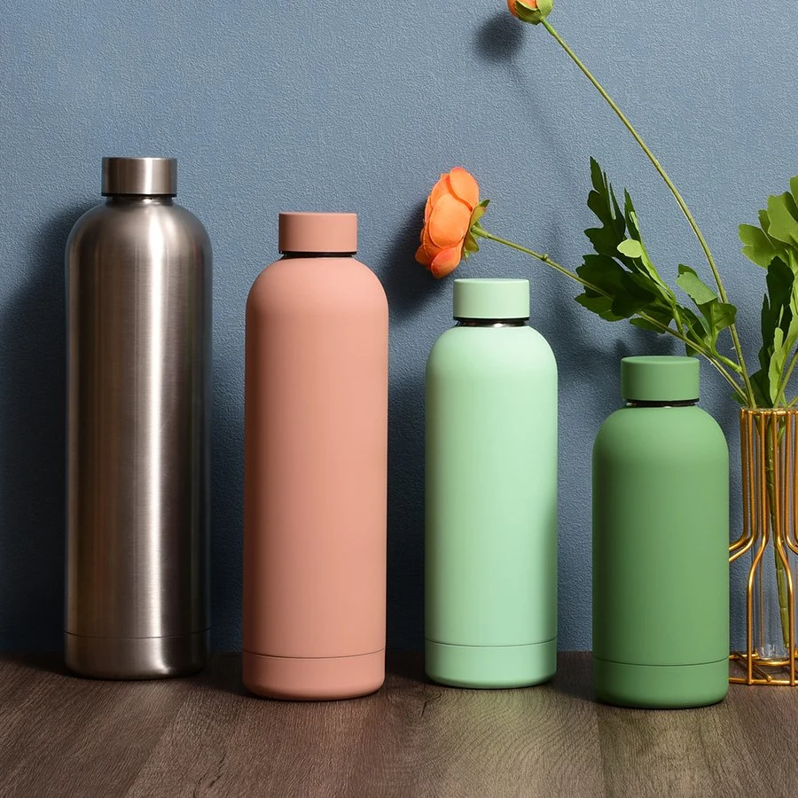 BPA Free Fancy Wholesale/Supplier Drinking OEM Colorful Metal Custom Portable Thermal Vacuum Gym Termos Hot Sports Insulated Stainless Steel Flask Water Bottle