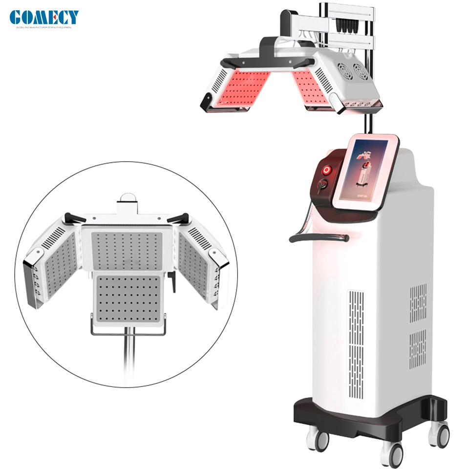 660nm láser de diodo LED el crecimiento del cabello y la pérdida de cabello máquina de tratamiento