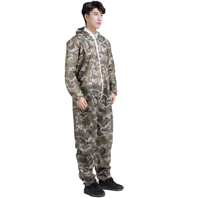 Impreso de camuflaje militar Paintball dispara uniformes transpirable Mono de protección de los pintores