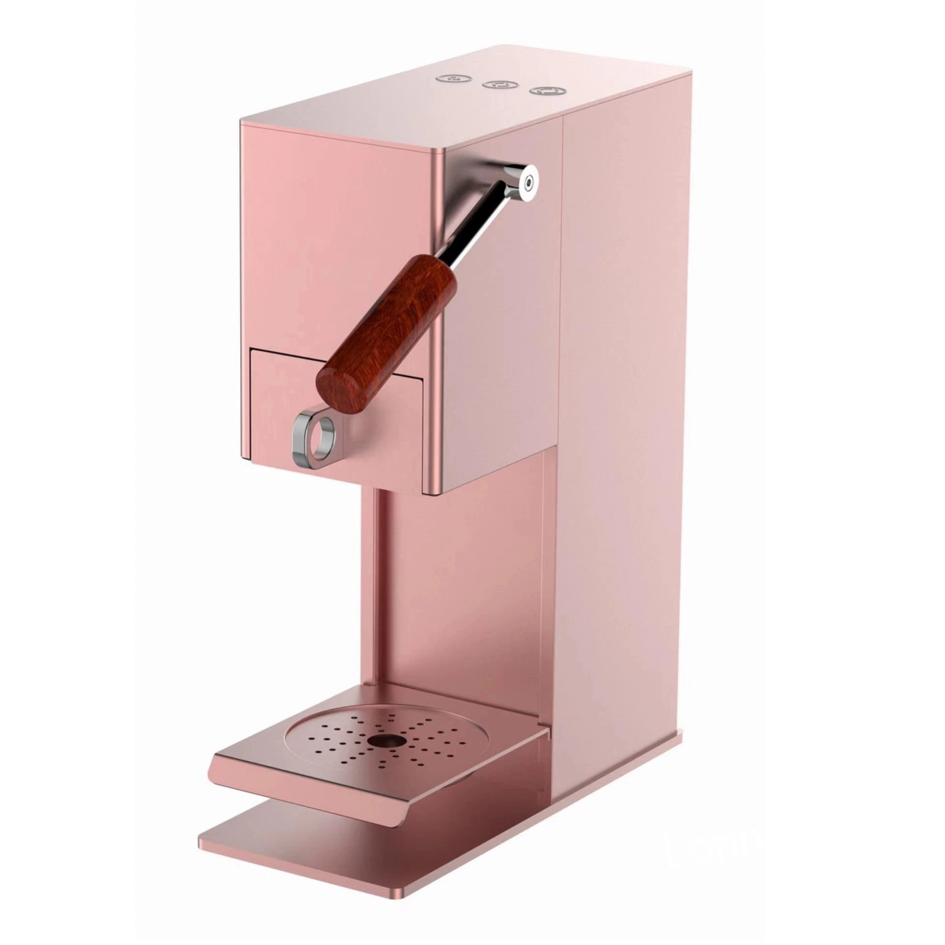 Machine à café électrique Boîtier en aluminium italien de gros de machine à café Nespresso