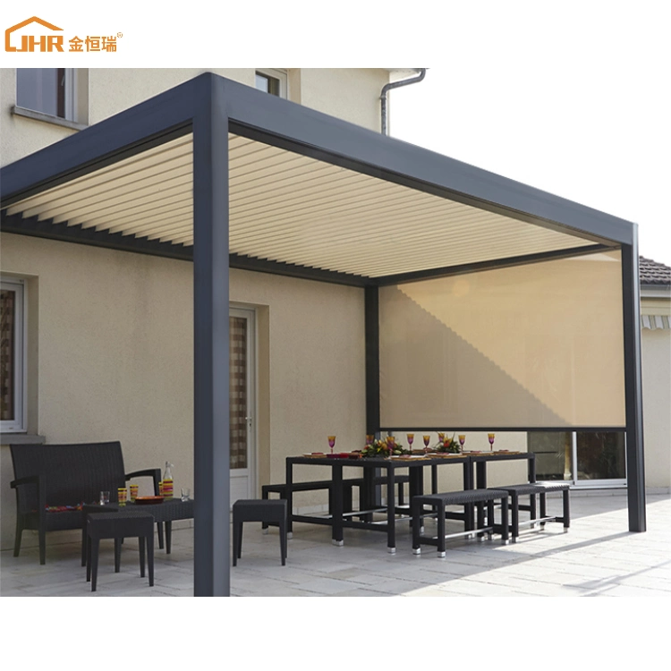 Jhr Garden Gazebo Aluminium Pergola Set