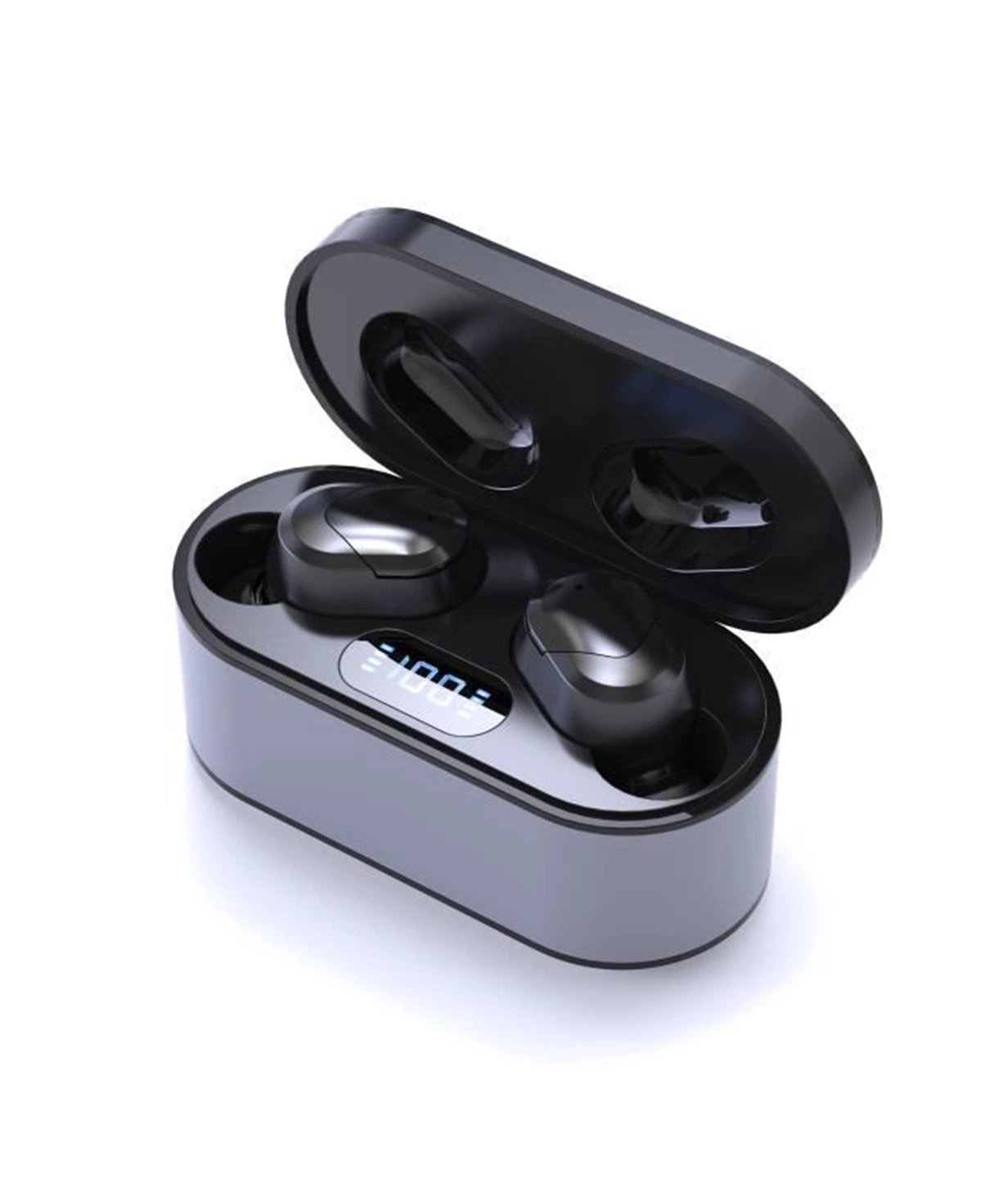 Unique Earbud Mobile Wireless Bluetooth 5.0 Earphones with Charging Case