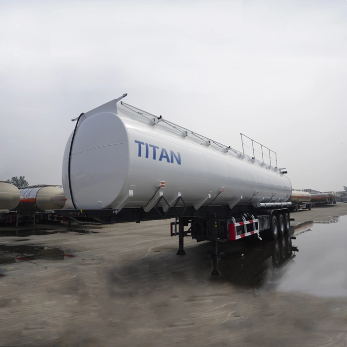 Titan Carbon Steel 60000 Liter Crude Oil Storage Trailer Tank