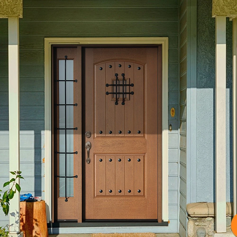 Lily Industries Craftsman Style GRP Exterior Doors with One Sidelight