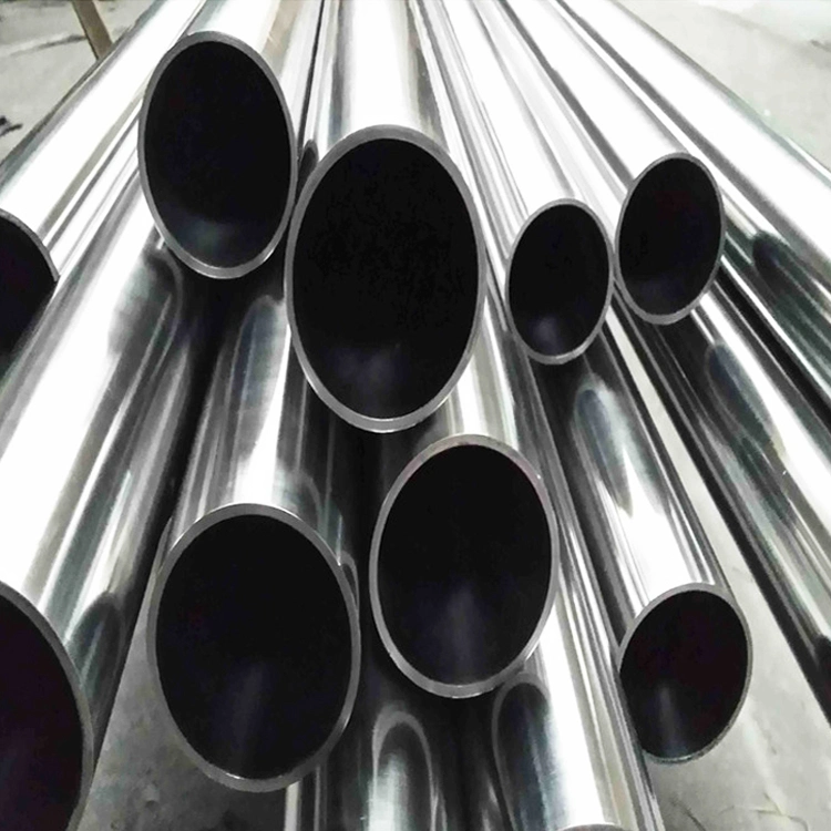 Chemical Industry Customized Cold Rolled Polished Ss Material Tube Bright Surface TP304 TP304L 316 321 316L S32205 Round Stainless Seamless Steel Pipe