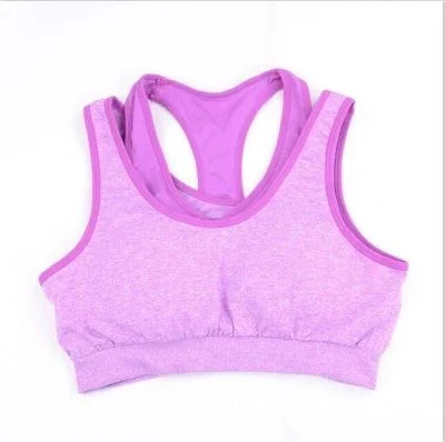 Exercise Fitness Active Wear Crop Workout Top Women Backless Yoga Sports Bra