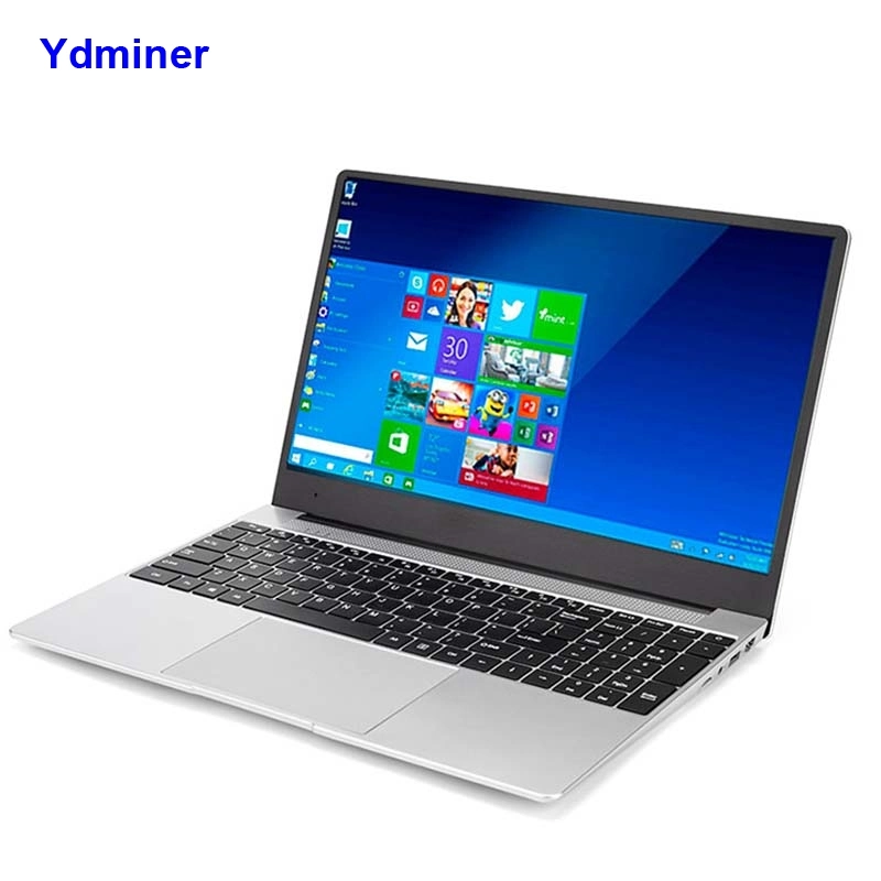 15.6 Inch J4125 16GB RAM 512GB SSD Business Gaming Notebook PC Fingerprint Unlock